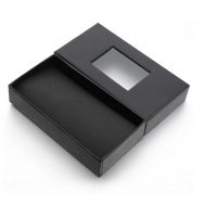 Darčeková krabička - Čierna, hladká