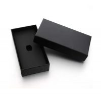 Darčeková krabička - Čierna, štruktúrovaná