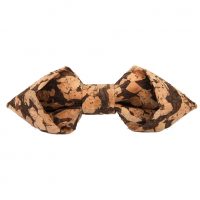 Drevený motýlik - Elegantný do špičky so škvrnami